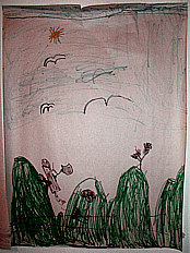 Time of the Dinosuars (Suzy: Triceratops) [Artwork by Eddie Brown]