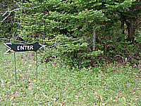 An Entrance Sign